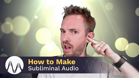 create my own subliminal audio.